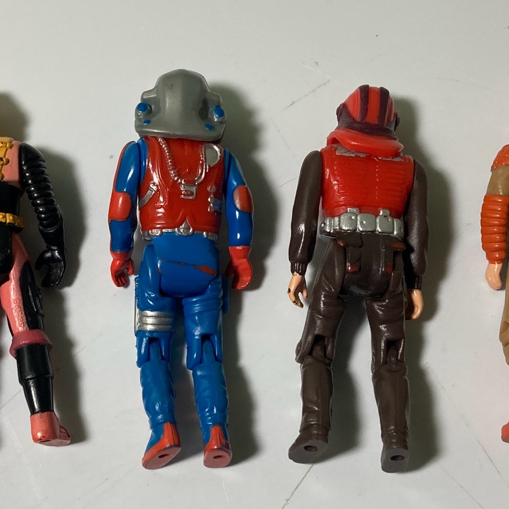 6 Vintage Kenner MASK Figures M.A.S.K Original 1980s - Picture 2 of 3